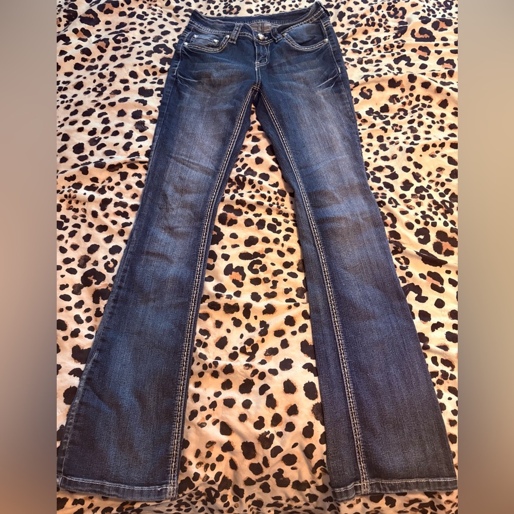 Denim couture size 3 boot cut jeans